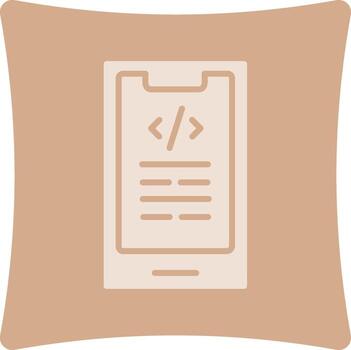 Mobile Application Smooth User Interface Symbol vector