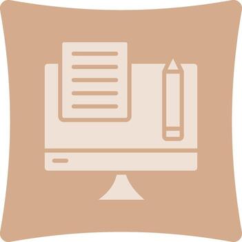 Text Editor Monotone Sketch Style Design vector