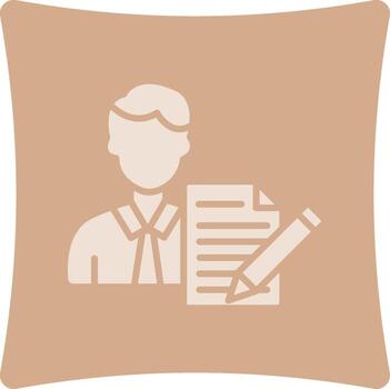 Scriptwriter Sharp Edge Style Visual vector