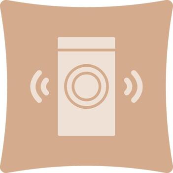 Smart Speaker Sharp Linear Edge Mark vector