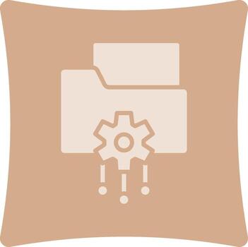 Digital Asset Management Smooth Mobile App Visual vector