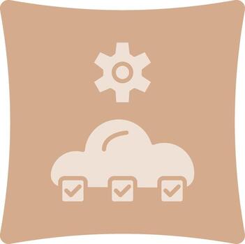 Digital Transformation Elegant Abstract Shape Symbol vector