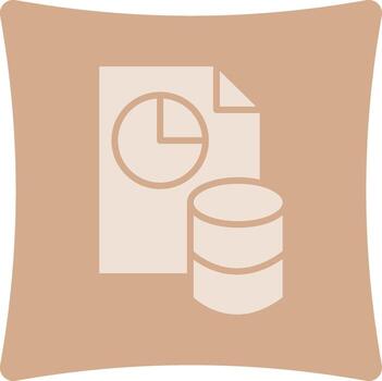 Pie Chart Sharp Linear Edge Mark vector