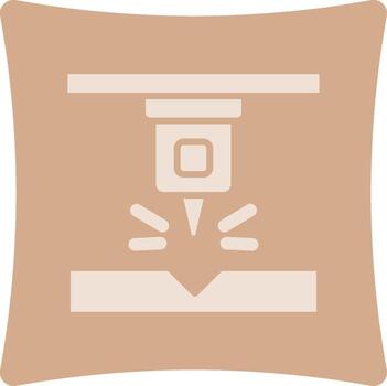 Laser Cutting Subtle User Interface Graphic vector