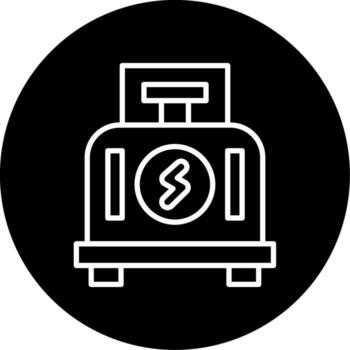 Rotating Flywheel Mechanism Line Circle Inverted vector