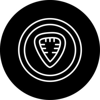 Digestive Cross Section Line Circle Inverted vector