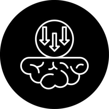 Quiet Introvert Personality Line Circle Inverted vector