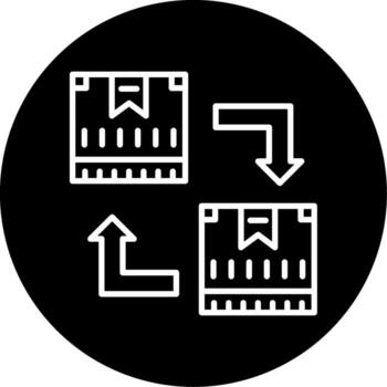 Stock Rotation Management Method Line Circle Inverted vector