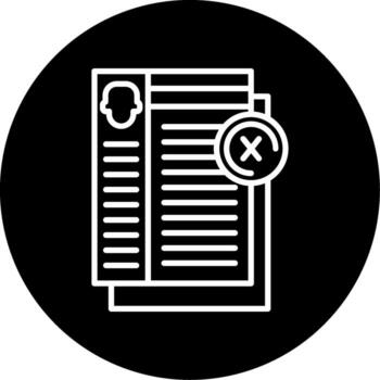 Training Completion Certificate Line Circle Inverted vector