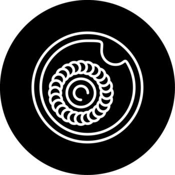 Developing Ovarian Follicle Line Circle Inverted vector