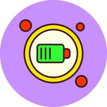 cargar botón navegación lleno circulo icono vector