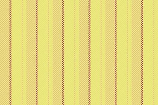 Classic textile fabric stripe, us vertical texture. Row lines background pattern seamless in khaki and yellow colors. vector