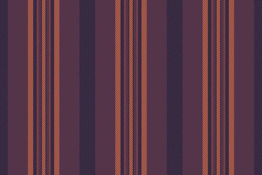 siesta modelo sin costura , yarda líneas antecedentes textura. valle raya vertical tela textil en rosado y oscuro colores. vector