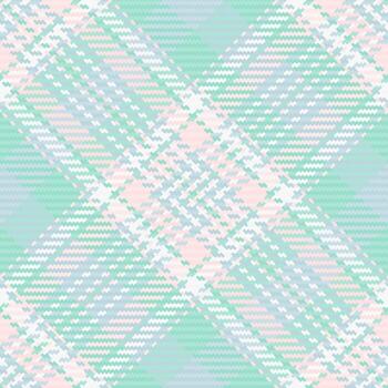 Gingham fabric textile, linear texture pattern check. Handkerchief seamless background plaid tartan in light and white colors. vector