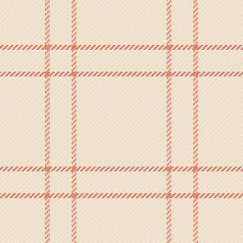Famous plaid textile check, 1940s background texture. Scotland pattern fabric seamless tartan in light and red colors. vector