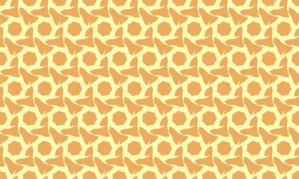 Abstract geometric pattern. Warm, pastel orange and yellow hues create a seamless, repeating design ideal for backgrounds, textiles, and website design. vector