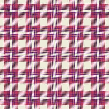 Classic tartan pattern in shades of purple, red, and cream. Versatile, cozy background for textiles, design, and fashion projects. Evokes warmth, tradition, and autumn vibes. vector