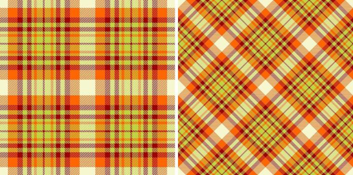 cálido, atractivo tartán modelo colocar. utilizar para textil diseño, antecedentes, o acogedor otoño estética. Perfecto para agregando un toque de tradicional encanto. vector