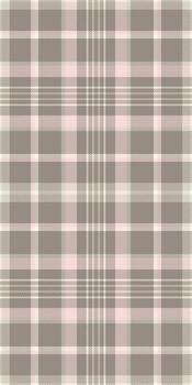 Creation seamless plaid texture, smooth tartan fabric check. Cotton background textile pattern in light and stone grey colors. vector