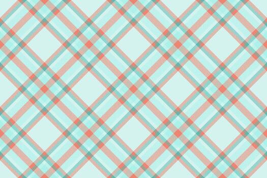 presente tartán textura, Caballero textil tartán modelo. idílico cheque antecedentes tela sin costura en ligero y rojo colores. vector