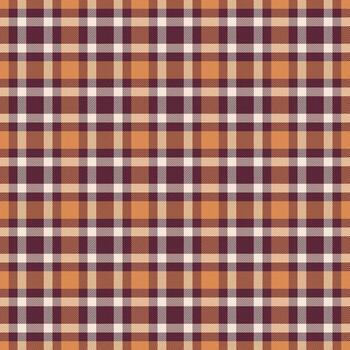 Cut out tartan seamless, diagonal plaid textile fabric. Editable check background pattern texture in dark and pink colors. vector