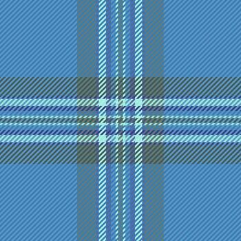Cool blue and green plaid pattern. Subtle texture adds depth. Ideal for textile design, apparel, or website backgrounds. Modern and versatile, evokes feelings of calm and sophistication. vector