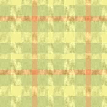 Surface tartan plaid fabric, school background seamless. Intense pattern texture check textile in lime and yellow colors. vector
