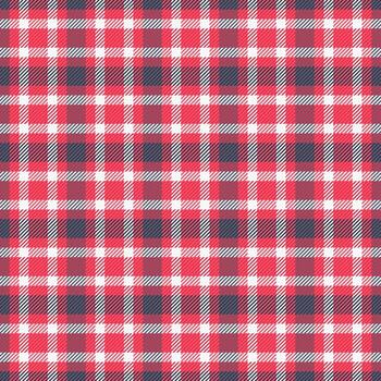 Classic tartan pattern with red and grey checks. Textile design for fashion, home decor, or backgrounds. Timeless, versatile, and visually appealing. vector