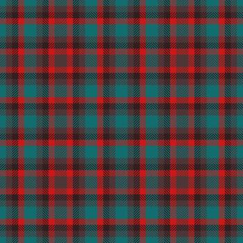 Navidad tarjeta textura textil sin costura, modelo cheque tartán antecedentes. espalda modelo tartán tela en rojo y cian colores. vector