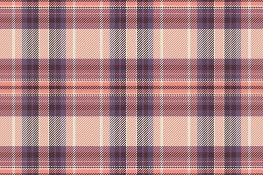 Warm plaid pattern with intersecting lines in muted tones. Ideal for backgrounds, textiles, or adding a touch of cozy elegance to any design project. vector