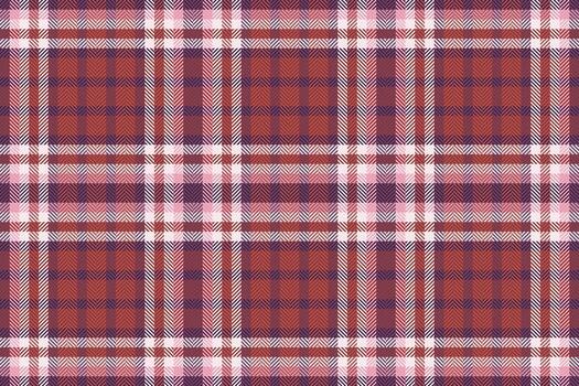 Classic plaid pattern. Seamless textile design featuring earthy tones. Ideal for backgrounds, apparel, or decorative arts projects, adding warmth texture. vector