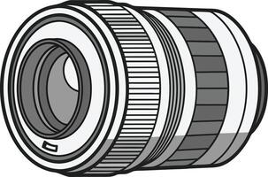 Modern Mirrorless Camera Design vector