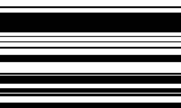 Abstract black and white horizontal stripes background. Perfect for minimalist design, website banners, or as a textured overlay. vector