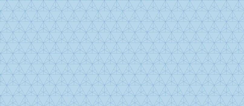 elegante ligero azul geométrico modelo. sutil, interconectado triangulos crear un sofisticado diseño ideal para sitios web, presentaciones, o textil huellas dactilares. vector