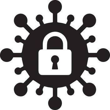 Coronavirus Internal and External Structure Diagram vector