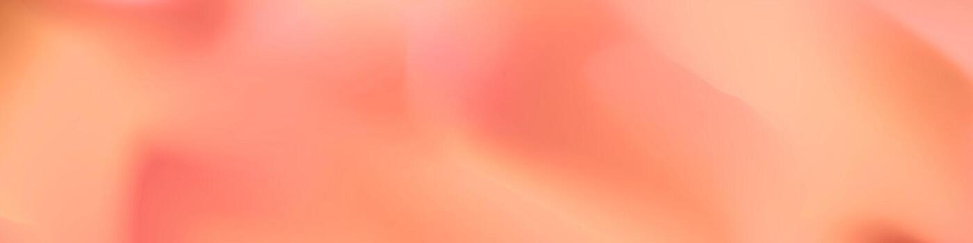 Peach liquid gradient abstract bckground pastel color. Yellow soft gradation summer texture vector