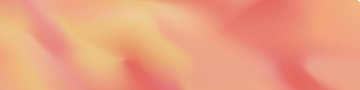 Peach gradient abstract background pastel color. Yellow soft gradation summer texture vector