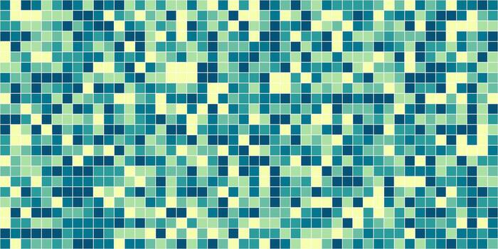 Abstract Mosaic Pattern with Squares in Various Shades of Colors. vector
