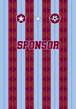 abstract stripe minimal smooth artistic design vector