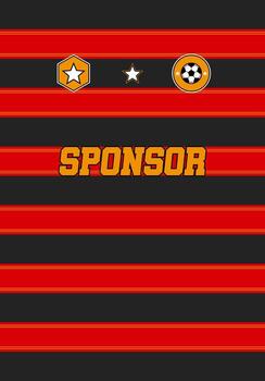 abstract clean stripe flow illustration style vector