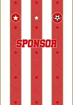 abstract clean stripe smooth visual template vector