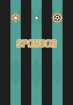 abstract line art stripe pattern template vector