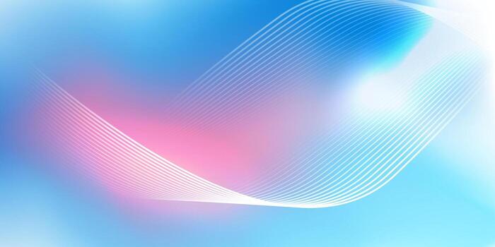 Abstract background with soft blue and pink hues vector