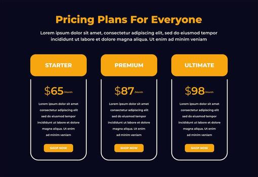 A screenshot of a website that says basic and standard vector