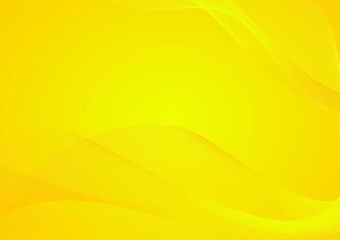 Yellow abstract wave design vector