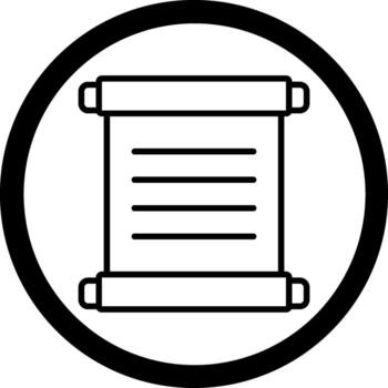 Desplazarse papel sensible aplicación ui forma vector