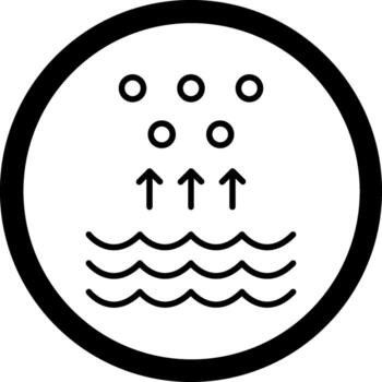 Evaporation Shadowed Flat UI Design vector