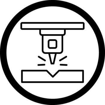 Laser Cutting Web Style Based Graphic vector