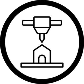 Architecture Model Wireframe Mobile App Design vector