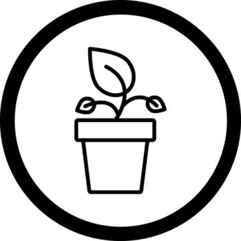 planta codificado usuario interfaz símbolo vector